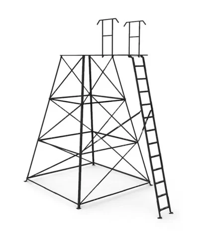 15 FT ladder - Elevated Deer Blind Stand no handrail