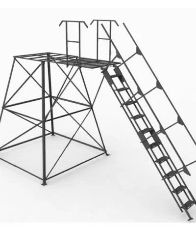 10ft Stair - Elevated Deer Blind Stand