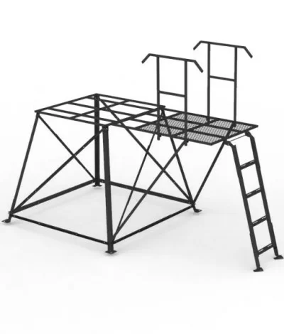 5 FT ladder - Elevated Deer Blind Stand no handrail